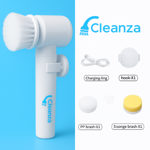 Electric Brush Scrubber - Multi Surface Cleaner - Cleanza